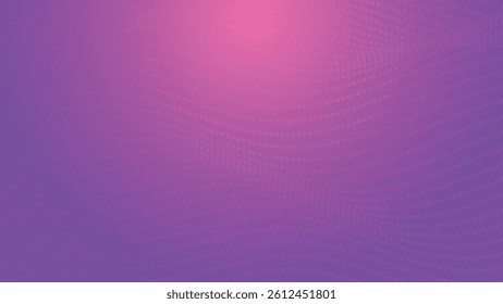 abstract purple background with gradient color effect and curve dot pattern