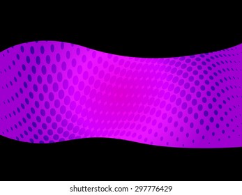 Abstract purple background with halftone effect