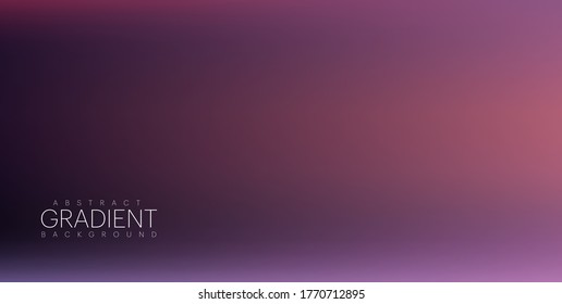Abstrakter violetter Hintergrund, der das Konzept des Sonnenuntergangs imitiert. Vektorgrafik einer realistischen unscharfen Landschaft. Flüssiger Hintergrund für Ihr Grafikdesign, Ihr Banner, Ihr Sommerposter, Ihre Präsentation oder Ihre Website.