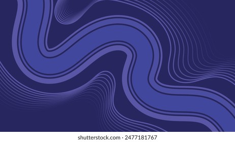 abstract purple background with line waves