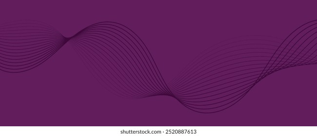 Abstract purple background with lines