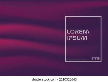 Resumen Vector De Diseño Líquido De Fondo Púrpura.