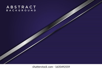 Abstract purple background with overlap layers and line texture