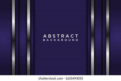 Abstract purple background with overlap layers and line texture