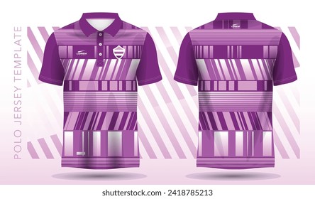 abstract purple background pattern for polo jersey sport uniform design