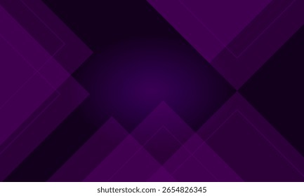 Fundo roxo abstrato com sombras e linhas quadradas simples. Parece 3D com luz adicionada. adequado para banners, folhetos, cartazes, vetor