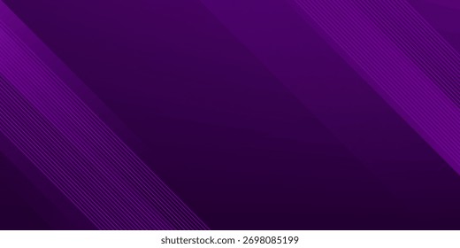 Fundo roxo abstrato com sombras e linhas quadradas simples.