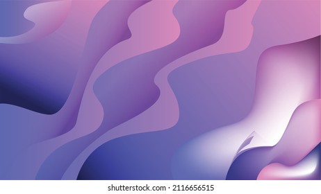 abstract purple background with waves