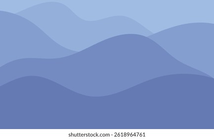 Abstract purple background with waves. Social media templates, presentation templates and backdrops. Eps10 vector 