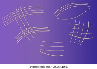 abstract purple background with yellow lines
