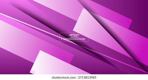 Fondo de Anuncio púrpura Abstractas con diseño de concepto de patrón cuadrado superpuesto. Vector eps10