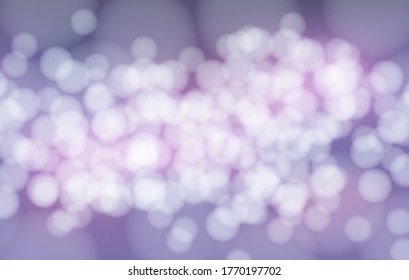 Abstract purple beauty bokeh background vector