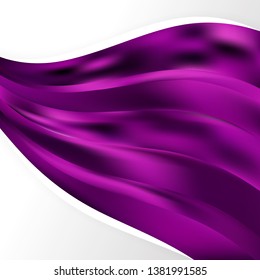 Abstract Purple and Black Background Design Template Illustration