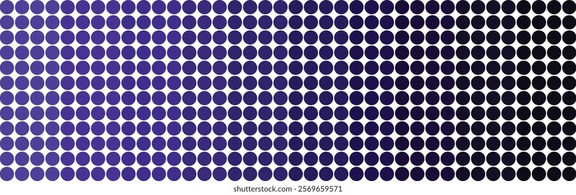 Abstract Purple and Black Circle Gradient Pattern