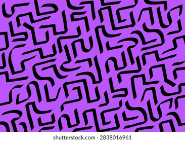 Abstract purple and black funky background.