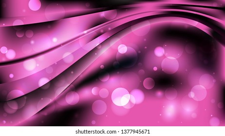 Abstract Purple and Black Lights Background