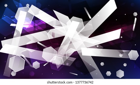 Abstract Purple Black and White Background
