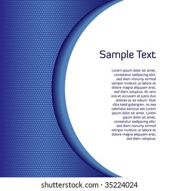 Abstract purple blue background with room for copy