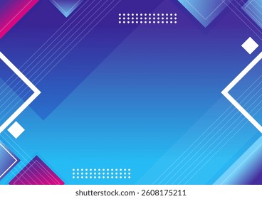 abstract purple blue background with simple white lines