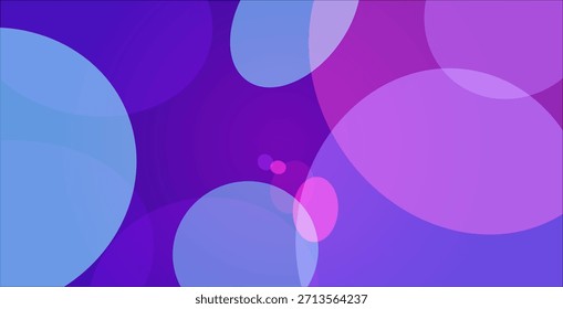 Abstract purple blue background with smooth organic overlapping shapes for modern design wallpaper, branding visuals, digital layouts, creative artwork