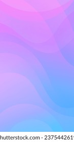 Resumen de fondo azul púrpura con formas onduladas. Diseño de fondo vectorial moderno. Ondas dinámicas. Composición de formas fluidas.  Apto para la plantilla de historias de medios sociales 