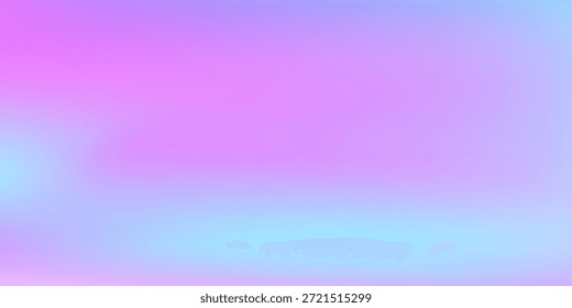 Abstrato roxo e azul desfocado gradiente em tons suaves e suaves, criando um design moderno