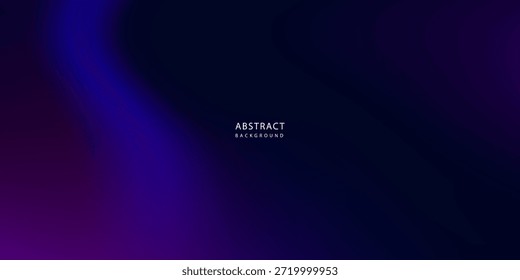 Abstract Purple And Blue Gradient Background With Soft Light Glow For Tech And Creative Projects