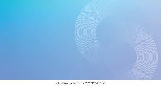 Abstract Purple And Blue Gradient With Concentric Circles Background For Modern Design eps10