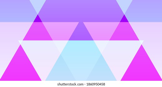abstraktes, violettes, blaues und rosafarbenes Hintergrunddreieck-Design mit geometrischen Schichten, geeignet für Ihre Designvorlagen wie Hintergründe, Webdesign, Plakate, Banner, Bücher, Illustrationen usw.