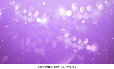 Abstract Purple Blur Lights Background