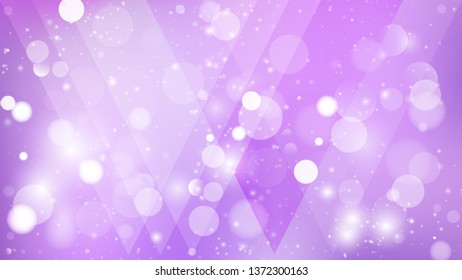 Abstract Purple Bokeh Background Vector