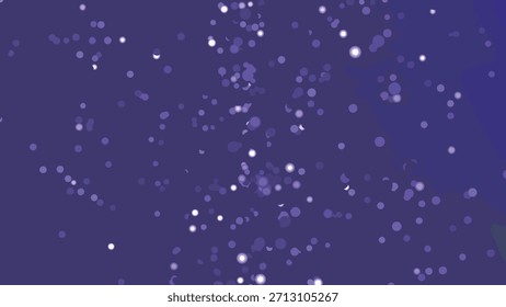 Abstractas luces bokeh púrpura flotando sobre un fondo oscuro con un efecto hipnotizante, Abstractos Twirls Partículas, Regalías stock.