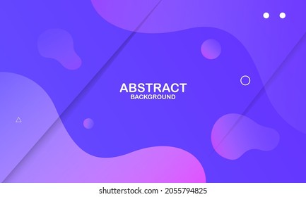 Abstract purple color background. Dynamic shapes composition. Eps10 vector	