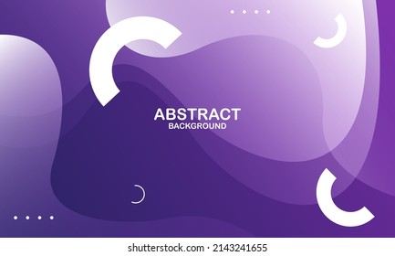Abstract purple color background. Dynamic shapes composition. Vector illustration
