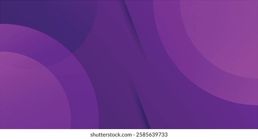 Abstract purple color background.  Dynamic style banner design from fruit concept. Template for the design of a website landing page or background
