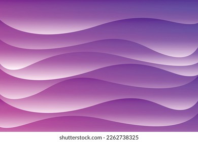 Resumen del fondo degradado de color púrpura. Composición dinámica de formas.