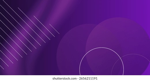 Fondo Abstractas de EPS de diseño de onda de Vector de Formas geométricas de gradiente de color púrpura.