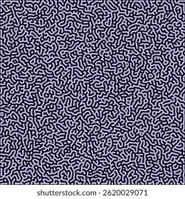 ABSTRACT PURPLE COLORFUL LINES TURING PATTERN ROUGH DESIGN REACTION DIFFUSION DARK BACKGROUND VECTOR GOOD FOR WALLPAPER, COVER,POSTER 