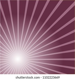 abstract purple colorful ray burst background.