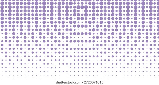  abstracto color púrpura Vector de stock patrón geométrico abstracto. Círculos de punto de semitono diseño de fondo elemento Web Anuncio y póster