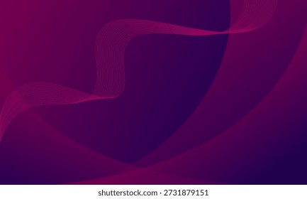 Abstractas fondo de curva púrpura. Composición dinámica de líneas curvas y onduladas para Fondo de pantalla, telón de fondo, cubierta.