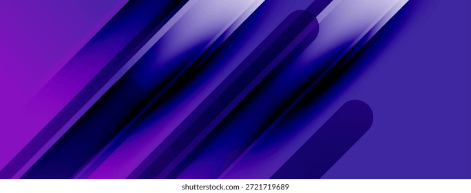 El diseño Abstractas púrpura presenta Formas en capas, líneas dinámicas, efectos de degradado. Composición visual moderna y elegante.