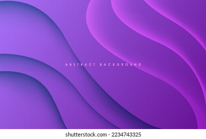 luz de forma diagonal púrpura abstracta y sombra con fondo de punto medio. vector eps10