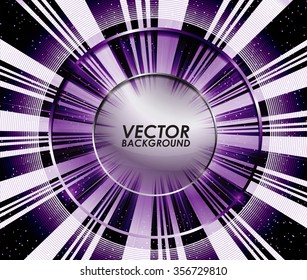 Abstract purple digital background. Vector illustration