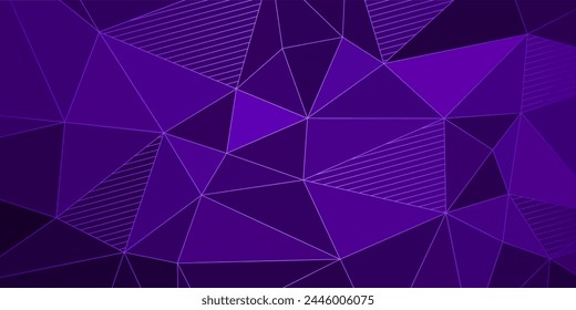 abstract purple elegant background with triangles