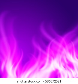 Abstract purple fire background. EPS10 vector.