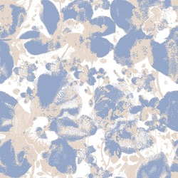 Abstract Purple Floral Camouflage. Seamless Pattern.Modern Animal Skin Pattern With Flower Shapes . Creative Contemporary Floral Seamless Pattern.