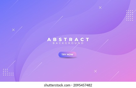 Abstract purple fluid background. Modern template design for covers, poster, web and banners