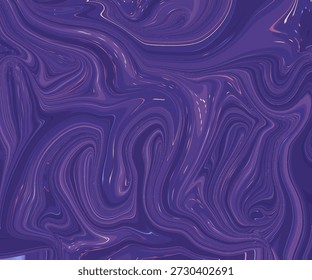 Ondas fluidas roxas abstratas com movimento fluido brilhante e tons de cores profundas, perfeito para fundos modernos, arte, líquido, redemoinho, textura