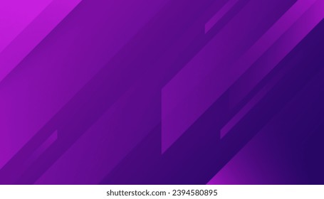 Abstract purple futuristic background design.  Trendy gradient shapes composition.
Vector illustration